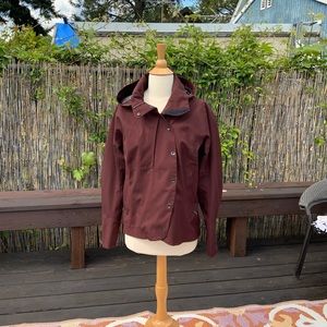 Asymmetrical Rain Coat